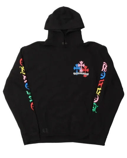 Chrome Hearts Multicolor Cross Hoodie