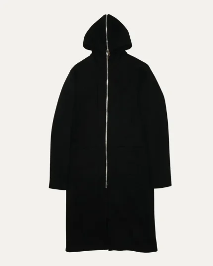 Chrome Hearts Missing Link Cashmere Zip Apart Coat