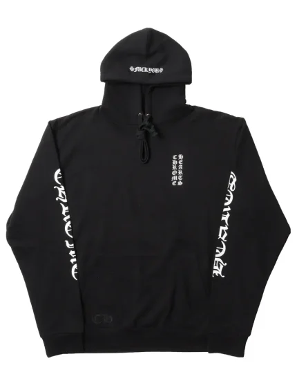 Chrome Hearts Script Logo "Fuck You" Hoodie