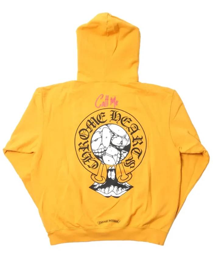 Chrome Hearts Matty Boy "Call Me" Zip Up Hoodie