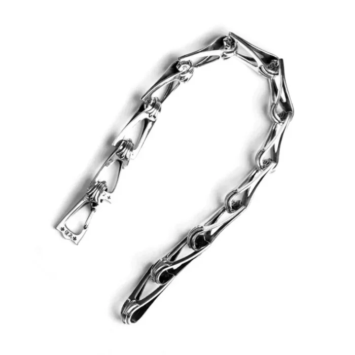 CH ZIPPER PATTERN BRACELET