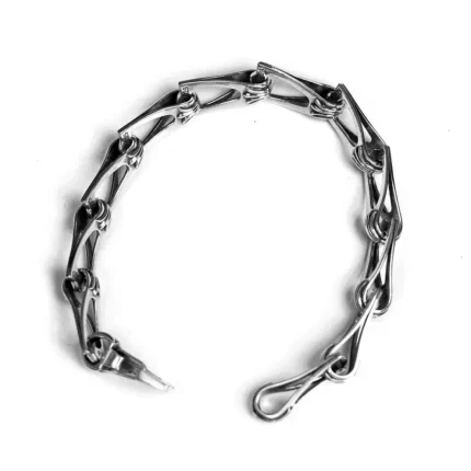 CH ZIPPER PATTERN BRACELET