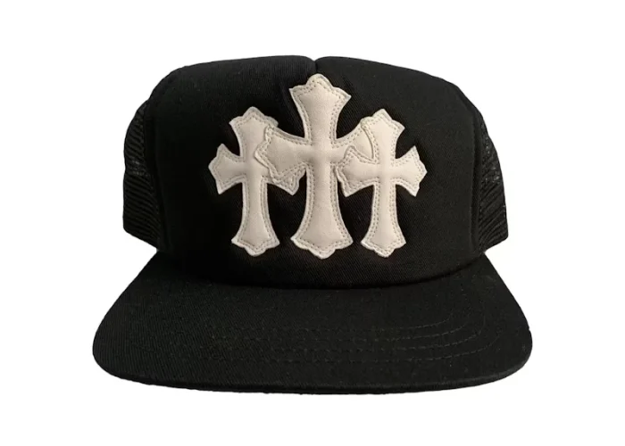 Chrome Hearts Cemetery Trucker Hat Black