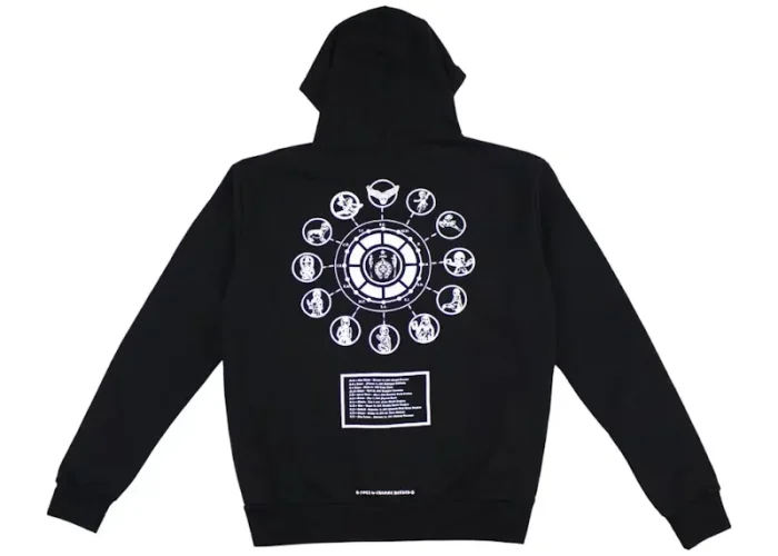 Chrome Hearts Foti Hoodie Black