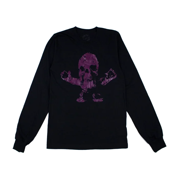 Chrome Hearts Foti Purple Long Sleeve T Shirt