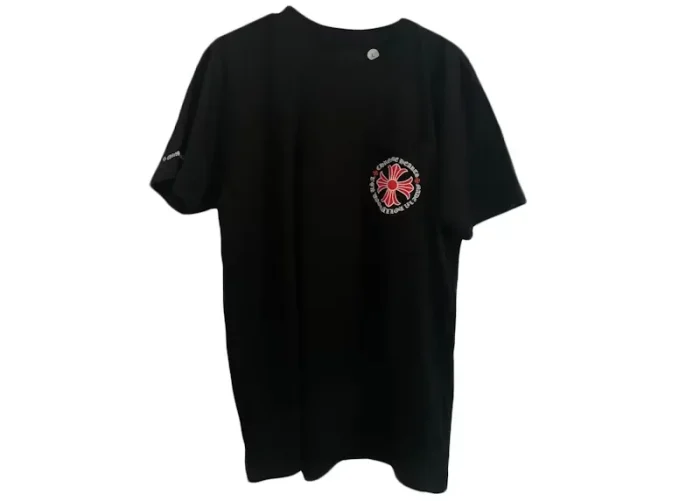 Chrome Hearts Made In Hollywood Plus Cross T-shirt Black/Red