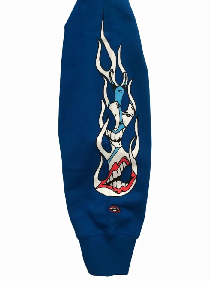 Chrome Hearts Matty Boy Space Crewneck Sweatshirt Blue