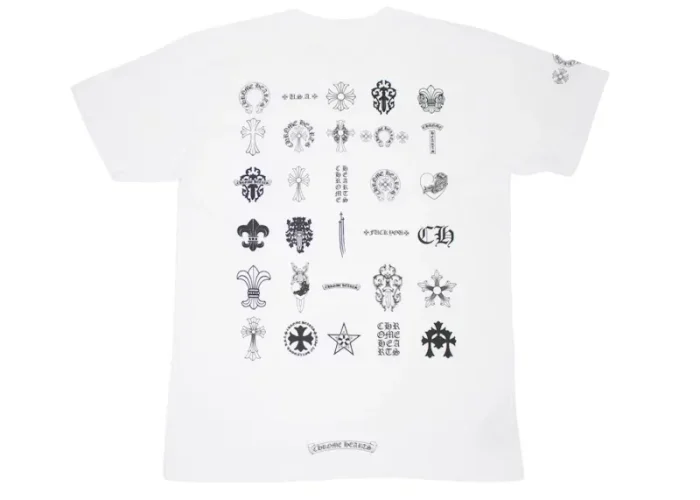 Chrome Hearts Multi Logo T-shirt White