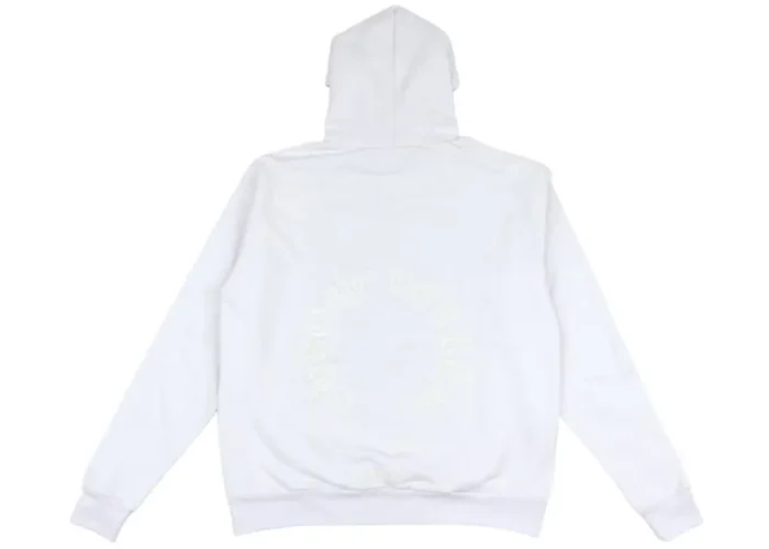 Chrome Hearts White Glow in the Dark Horseshoe Hoodie