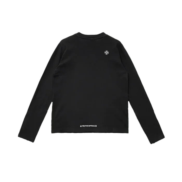 Chrome Hearts Flora Cross Long Sleeve Tee
