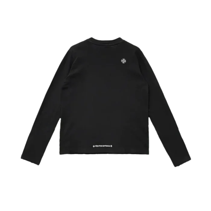 Chrome Hearts Flora Cross Long Sleeve Tee