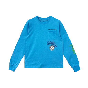 Chrome Hearts Matty Boy Blew Me Blue Long Sleeve