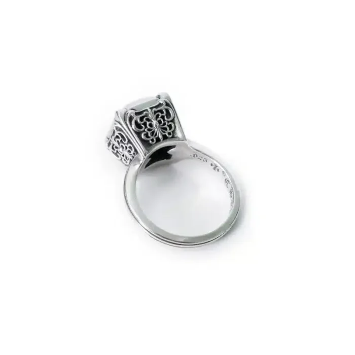 CH BUTTERFLY CROSS COCKTAIL RING