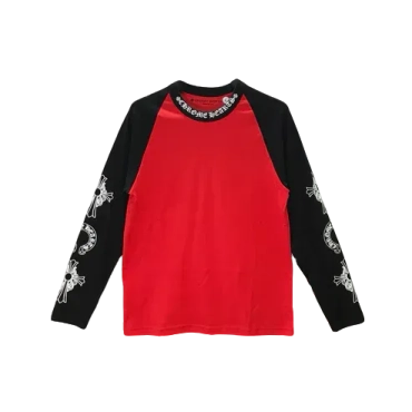 Chrome Hearts Horseshoe Logo Long Sleeve T Shirt