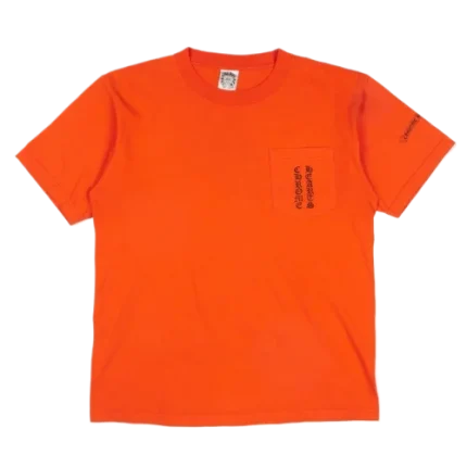 Chrome Hearts Vintage Orange Eye Chart T-Shirt