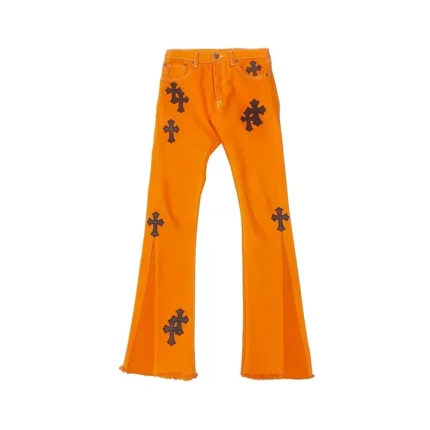 Chrome Hearts Virgil Art Basel Gallery Dept. Cross Patch Jeans