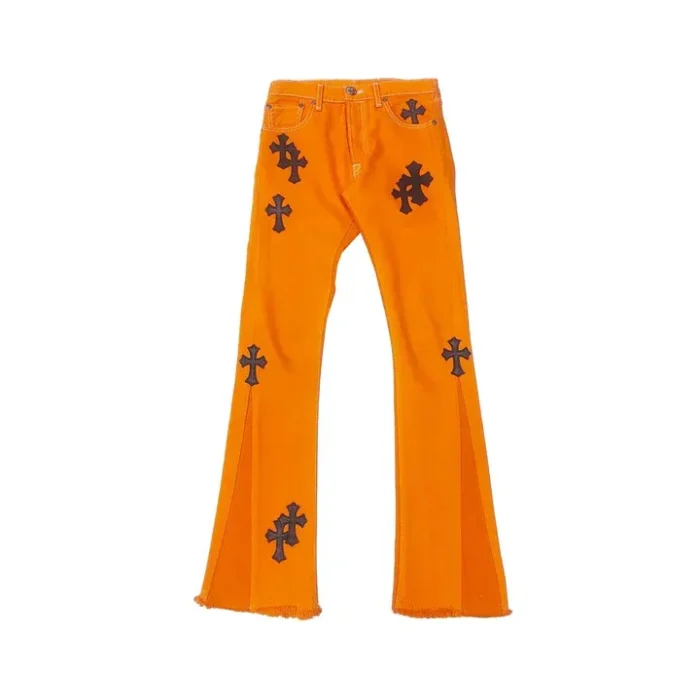 Chrome Hearts Virgil Art Basel Gallery Dept. Cross Patch Jeans