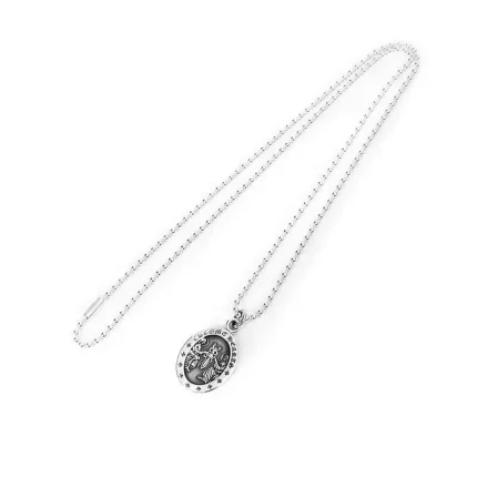 CH OVAL ANGEL MEDALLION CHARM