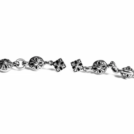 CH CROSSBALL THREE DROP EARRING