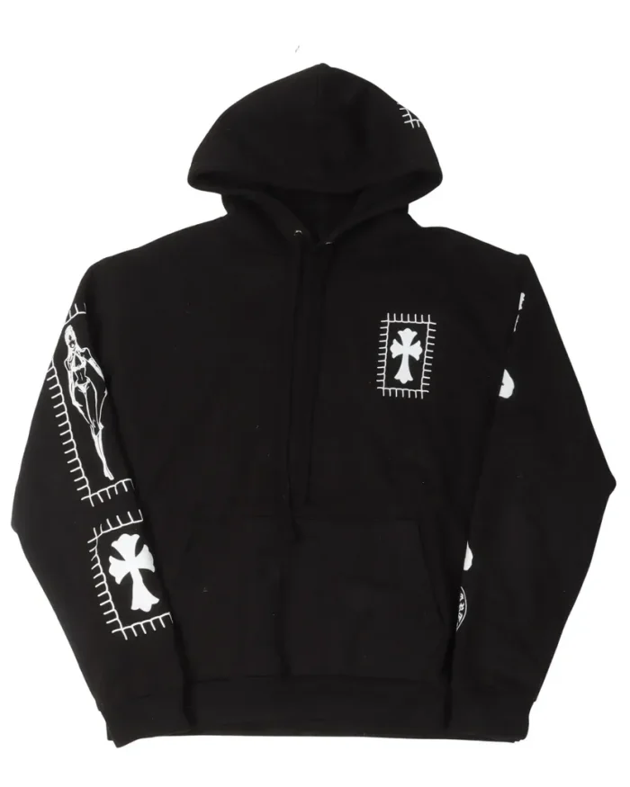 Chrome Hearts Deadly Doll Horseshoe Hoodie