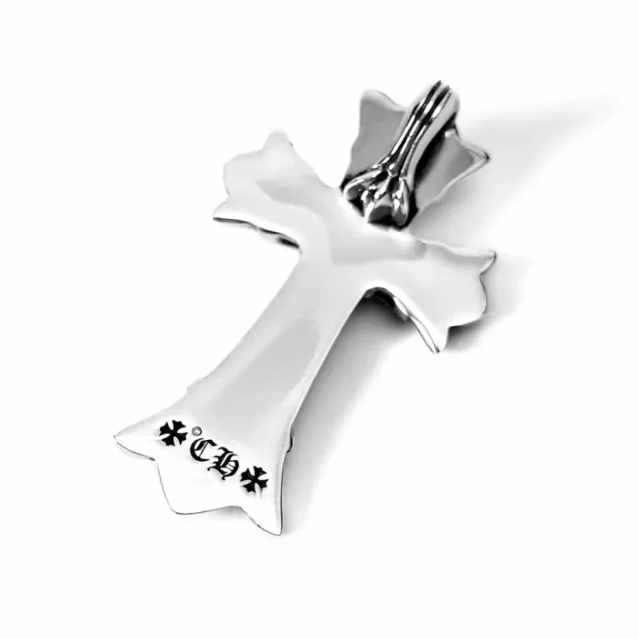 CH LARGE DOUBLE CROSS PENDANT