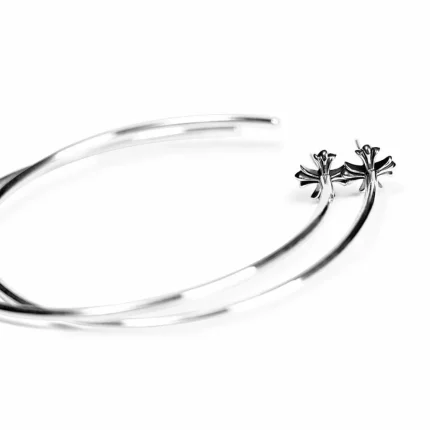 CH PLUS HOOP EARRING