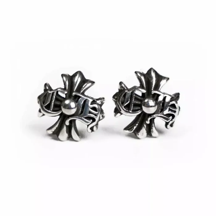 CH LOGO PLUS STUD EARRINGS