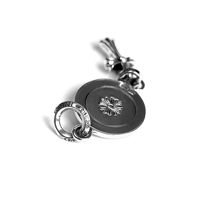CH ANGEL MEDALLION BABY CROSS CHARM
