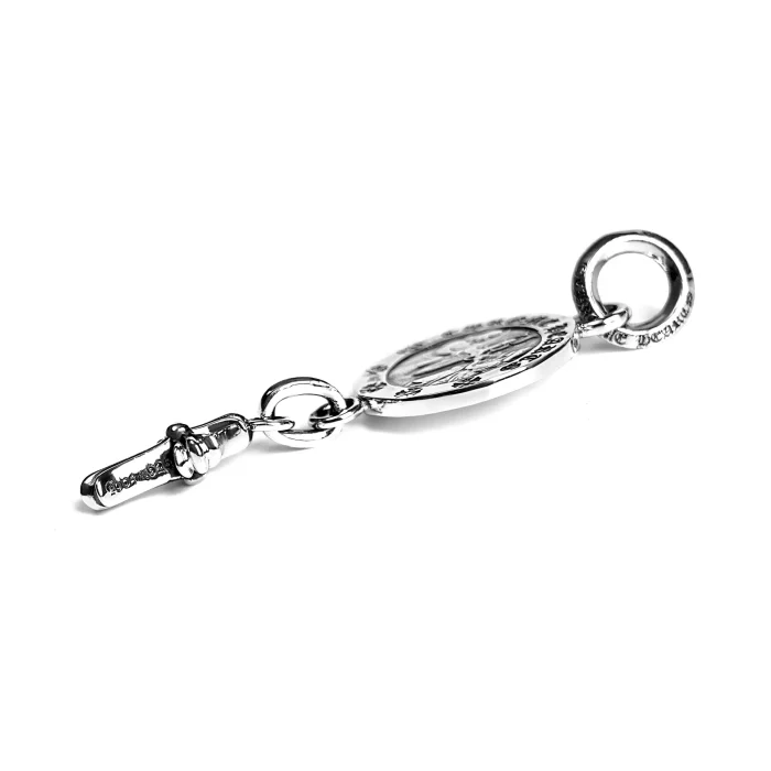 CH ANGEL MEDALLION BABY CROSS CHARM