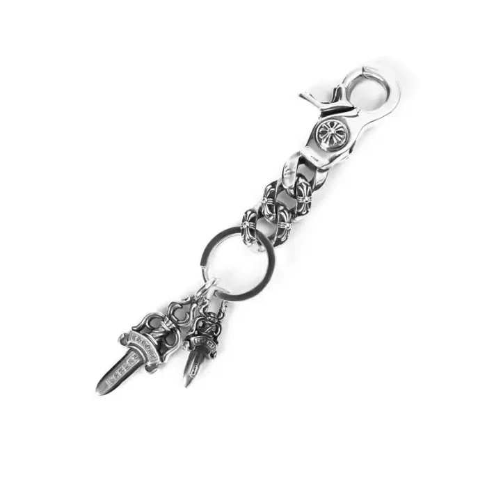 CH DOUBLE DAGGER KEY RING