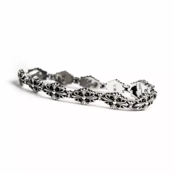 CH BABYFAT CROSS FLEUR PATTERN BRACELET