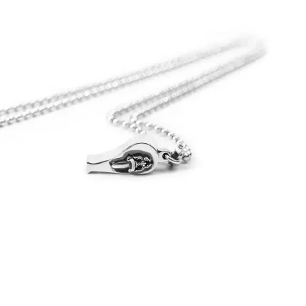 CH MINI DAGGER WHISTLE PENDANT